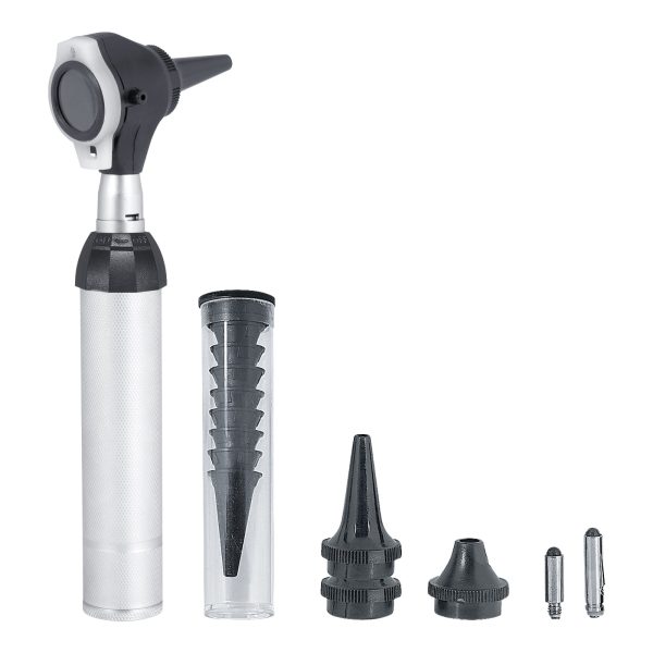 Ear Scope Set - Ear Otoscope Set Perfect for Nursing & Medical Students Sight Chart with LED Carry Case,with Replacement Tips & 10 Disposable Speculums